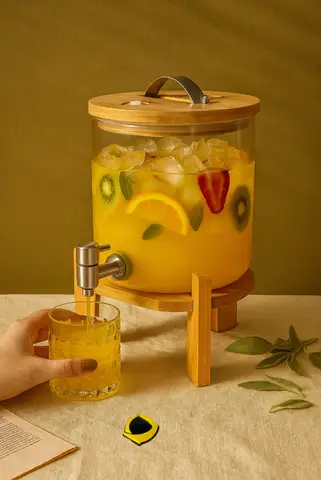 کلمن شربت ۵ لیتری بامبو