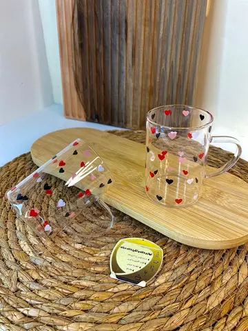 چای خوری طرح قلب