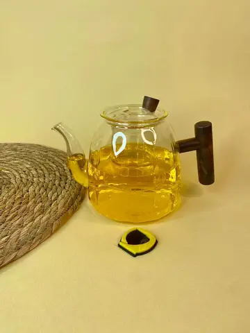 قوری دسته بغل تیره پیرکس