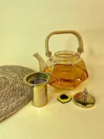 قوری چند ضلعی پیرکس شامپاینی