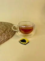 لیوان دوجداره گرد تپل