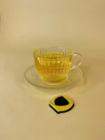 استکان طرح ونیز با نعلبکی