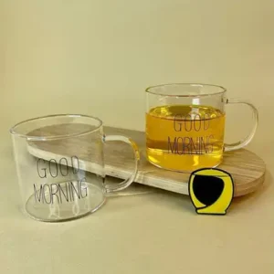 فنجان گودمورنینگ دسته دار پیرکس
