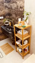 استند بامبو مربع 4 طبقه