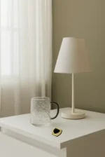 لیوان مشبک دسته سبز