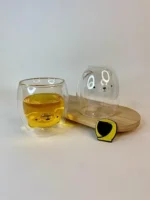 لیوان دوجداره طرح خرسی