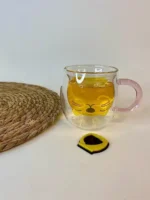 لیوان دوجداره موشی