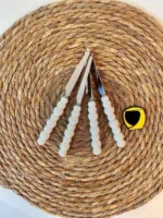 چاقو میوه‌خوری مرواریدی سفید