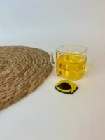 شات قهوه مربعی ساده پیرکس