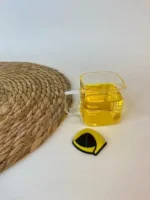 شات قهوه مربعی ساده پیرکس