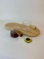 سس ریز دسته چوبی