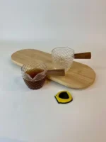 سس خوری پولکی دسته چوبی