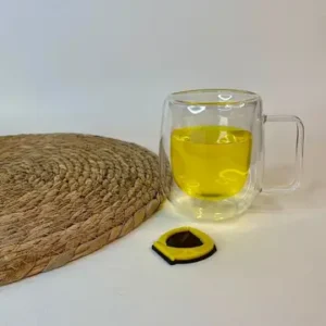 لیوان دوجداره استوانه‌ای کوچک