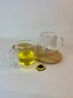 لیوان دوجداره استوانه‌ای بزرگ