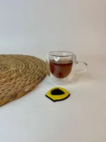شات قهوه خوری دوجداره6عددی