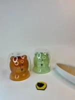 ماگ خرسی بزرگ دوجداره