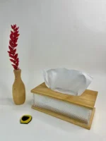 جای دستمال بامبو اکرولیکی