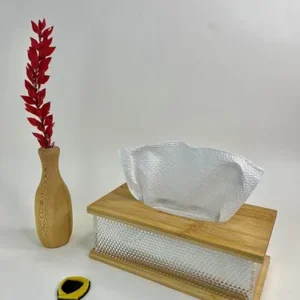 جای دستمال بامبو اکرولیکی