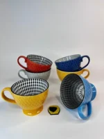 لته خوری طرحدار پایه‌دار