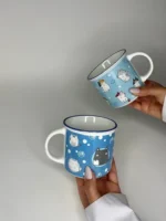 ماگ سرامیکی گربه‌ای