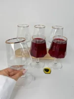 جام پایه‌دار هشت ضلعی