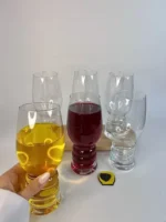 لیوان بلور قارچی بلند