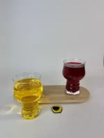 لیوان بلور قارچی کوتاه