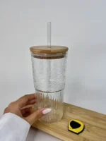اسموتی شفاف درب بامبو