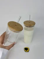 اسموتی شفاف درب بامبو
