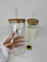 اسموتی شفاف درب بامبو