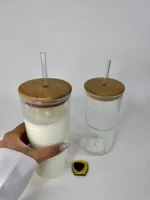 اسموتی شفاف درب بامبو