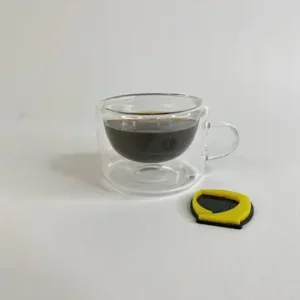 فنجان قهوه‌خوری دوجداره پیرکس