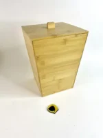 سطل زباله مربع بامبو