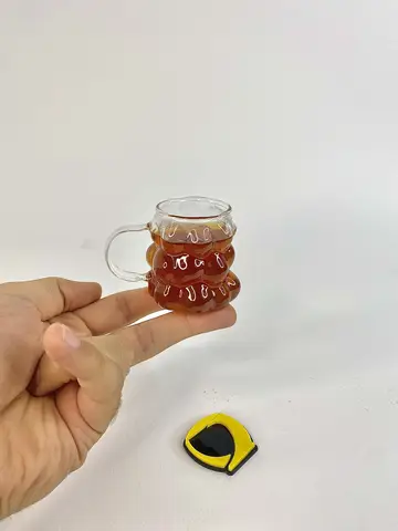 شات حبابی دسته دار پیرکس