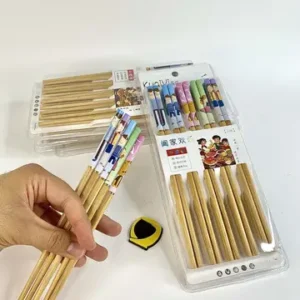 چاپستیک بامبو طرح خانواده
