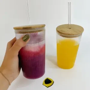 لیوان شیار‌دار اسموتی