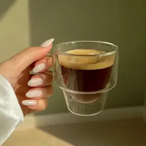 شات قهوه دوجداره