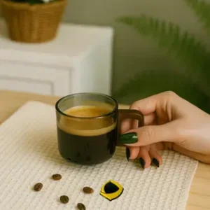 شات پیرکس دودی دسته چوبی