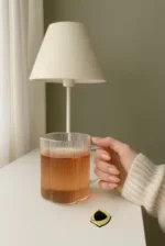 لیوان پیرکس شبدری شیاردار