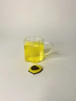 لیوان پیرکس شبدری شیاردار