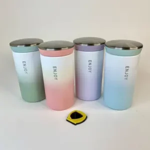 تراول ماگ اینجوی دورنگ پاستیلی