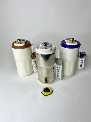 تراول ماگ درجه دار مدل گوی برجسته