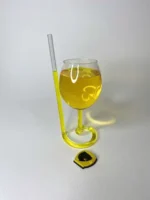 لیوان نی نوش پیرکس بلند