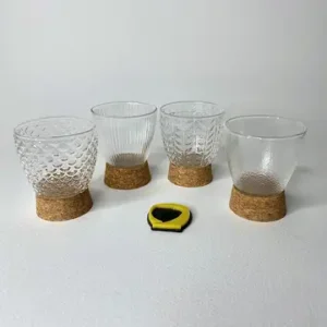 شات پیرکس پایه چوب پنبه ای