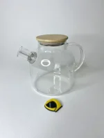 قوری پیرکس درب بامبو 1500 میل