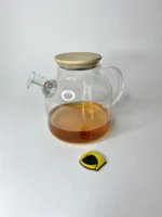 قوری پیرکس درب بامبو 1500 میل