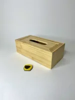 جا دستمال بامبو درب مگنتی