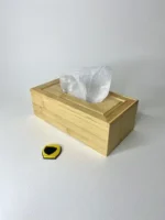 جا دستمال بامبو درب مگنتی