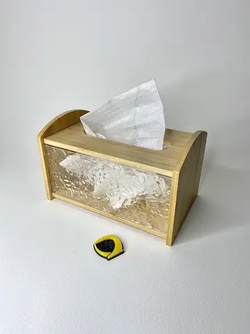 جا دستمال بامبو اکریلیک جا دستمال بامبو اکریلیک