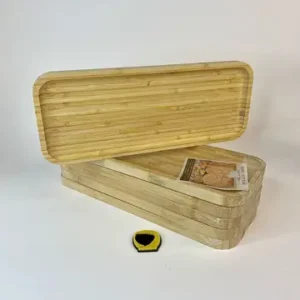 رولت خوری مستطیل متوسط بامبو